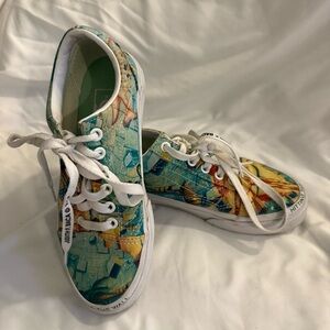 EUC Vans X MOCA Limited Edition Judith F. Baca Old Skool Sneaker